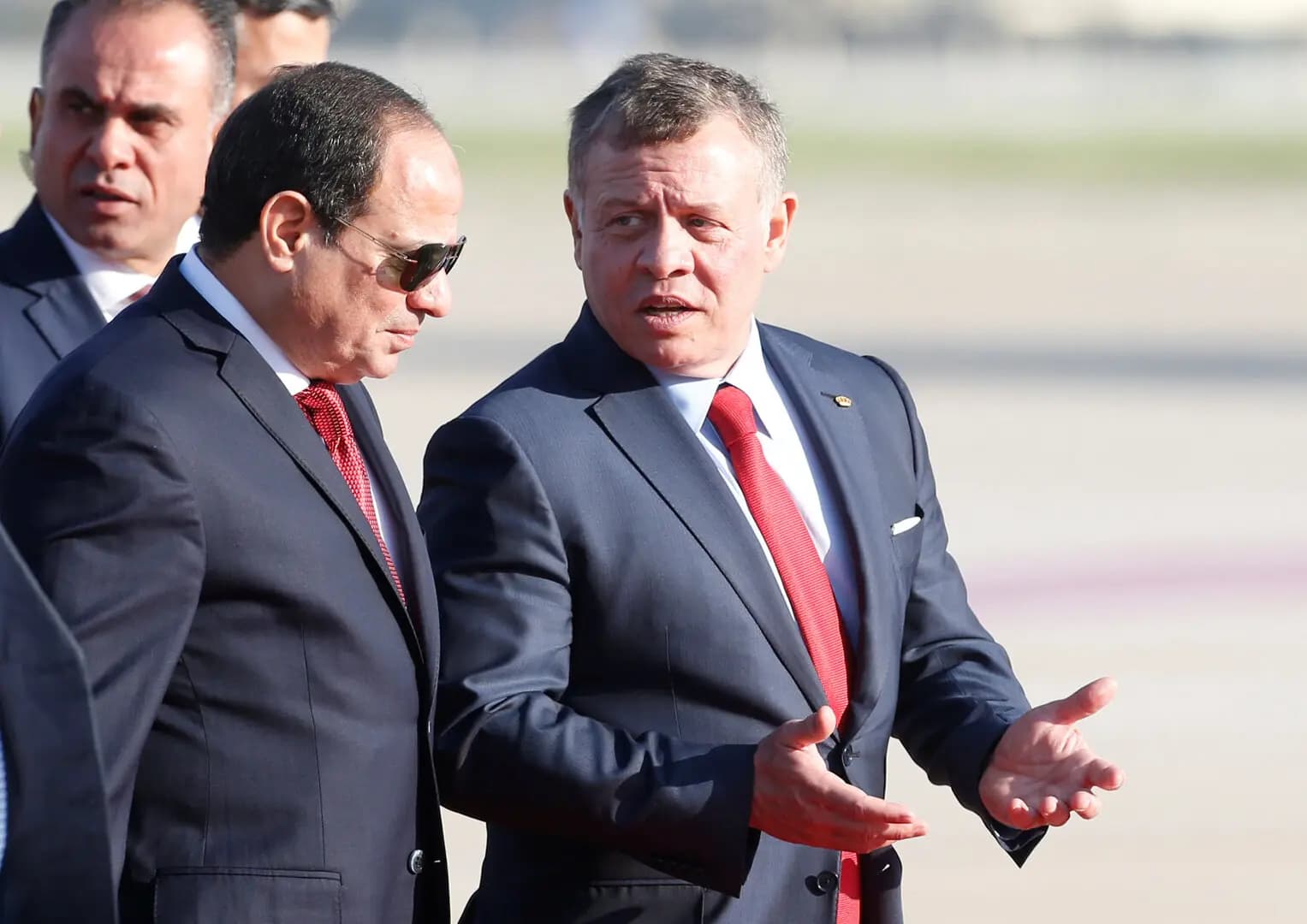 السيسي والملك عبد الله الثاني يعقدان قمة في القاهرة
