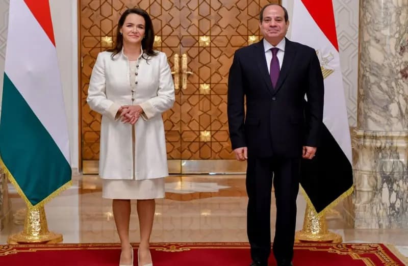 السيسي يلتقي رئيسة المجر.. وهذا ما أكده