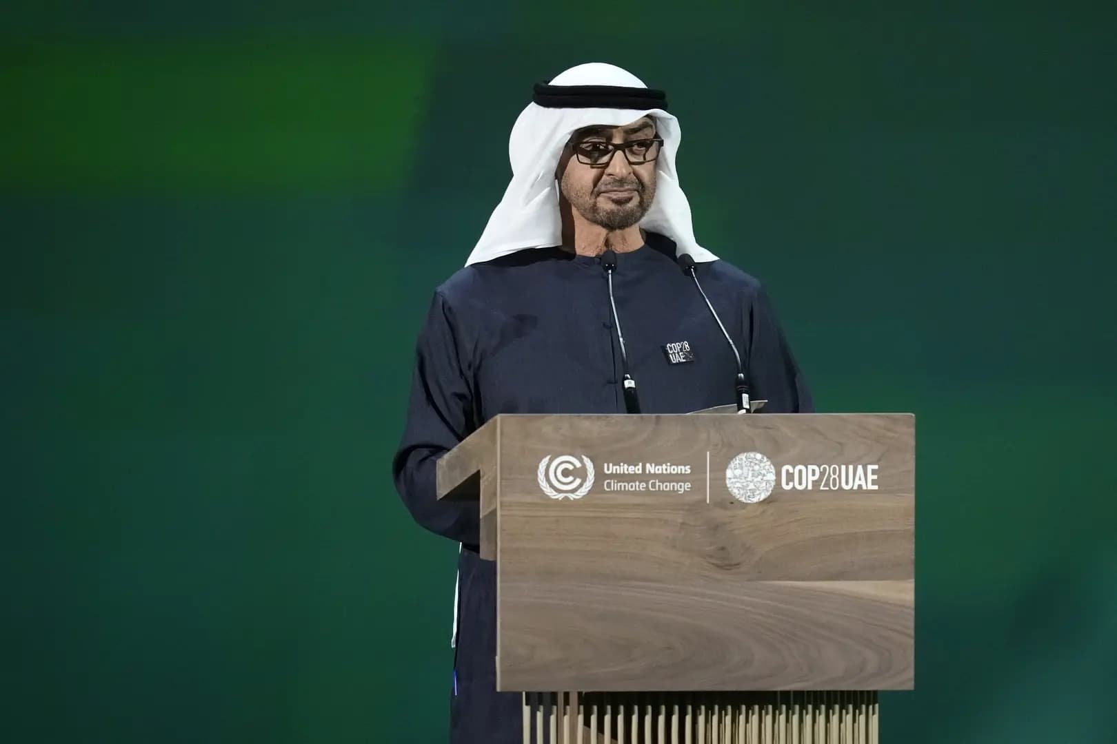 في "كوب 28".. رئيس الإمارات يعلن إنشاء صندوق للحلول المناخية