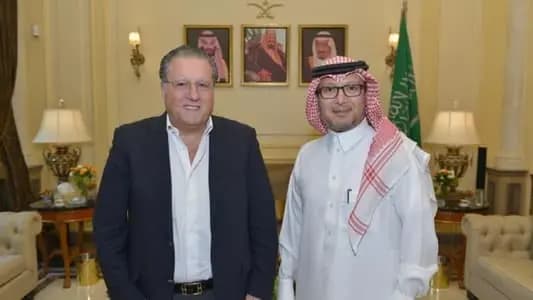 لقاء بين بخاري وشقير.. وبحث في آخر المستجدات