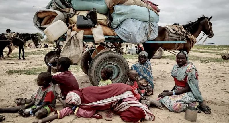 "من الولاية الآمنة"..الأمم المتحدة: نزوح 300 ألف سوداني