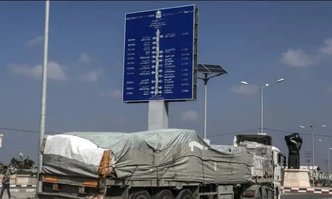 أونروا: قافلة مساعدات لغزة تعرضت لإطلاق نار من العدو