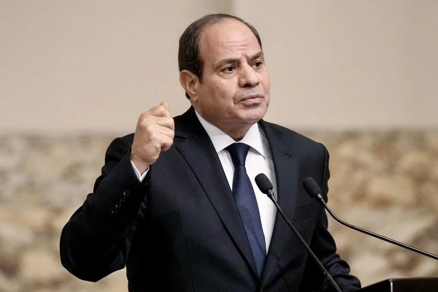 السيسي: أولويّتنا التّوصّل إلى وقف إطلاق النار في غزة