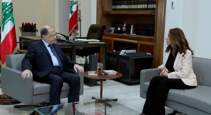 الرئيس عون التقى نجم وعبود والياس وبحث مع عكر بالتطورات العامة في البلاد