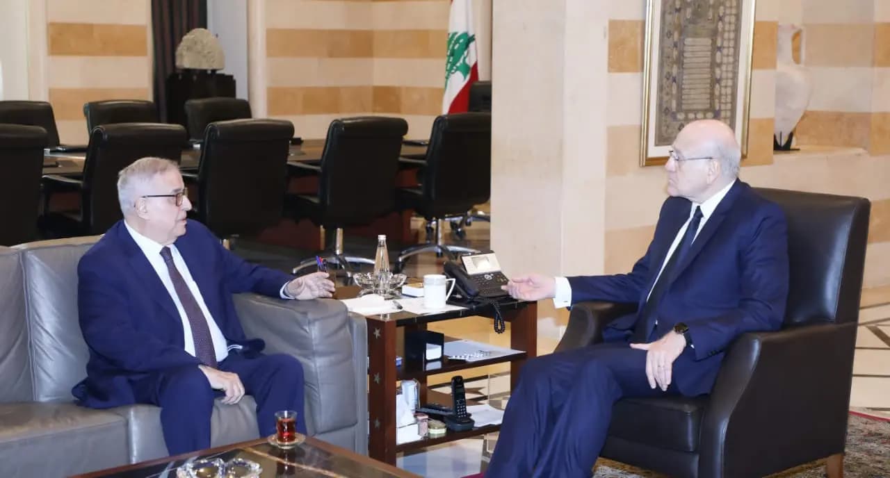لقاء بين ميقاتي وبوحبيب.. وهذا ما جرى عرضه