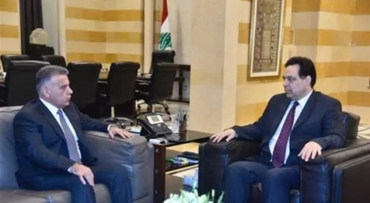 دياب التقى اللواء ابراهيم ورئيس جمعية المصارف