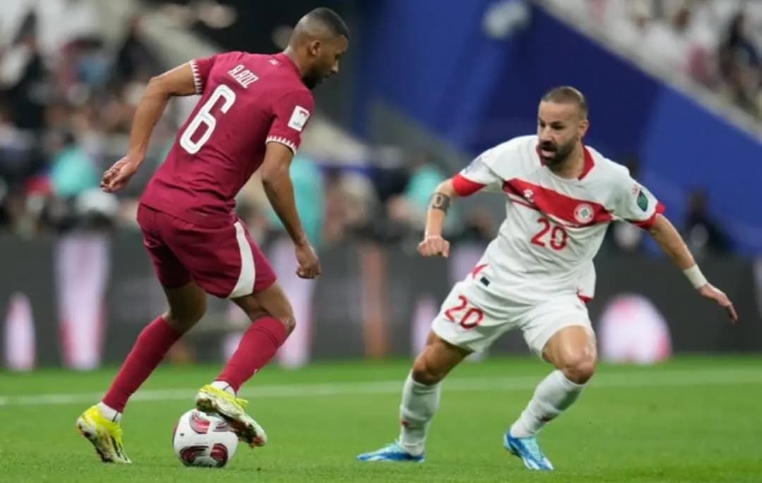 فوز سهل لقطر على لبنان في افتتاح كأس آسيا