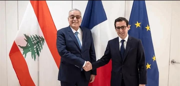 بو حبيب يلتقي نظيره الفرنسي