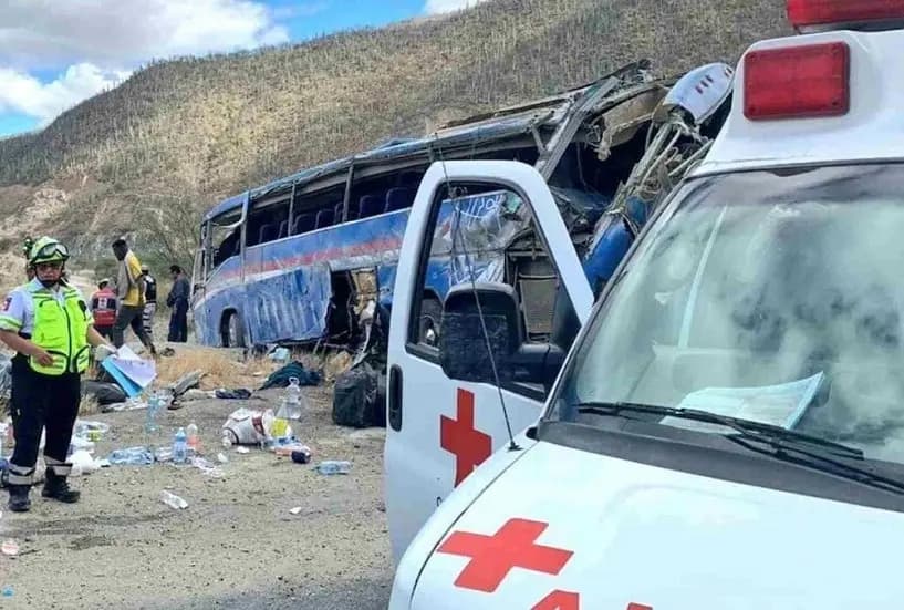 حادث مرعب في المكسيك.. وسقوط عدد كبير من القتلى