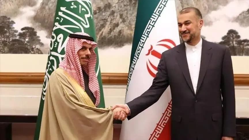 بن فرحان وعبداللهيان يبحثان التطورات في غزة