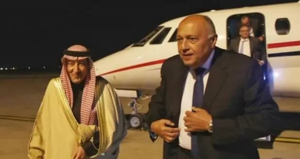 شكري في السعودية.. للتشاور بأحداث غزة