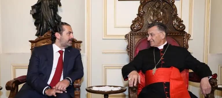 الحريري يتلقى اتصالًا من الراعي