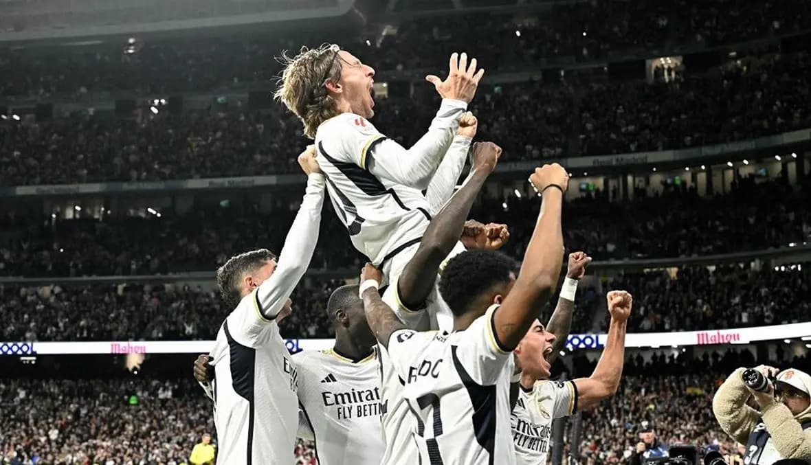 ريال يتألق بأقدام "مودريتش"