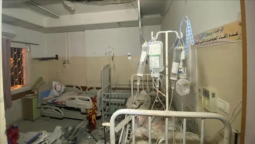 آخر المستشفيات في غزة خارج الخدمة