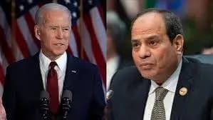 اتصال هاتفي بين "السيسي" و "بايدن"