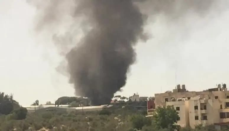 إخماد حريق في معمل بلاستيك في برسا