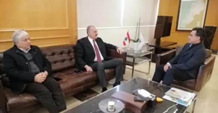 حمية استقبل النائب عبدالله.. و هذا ما جرى بحثه