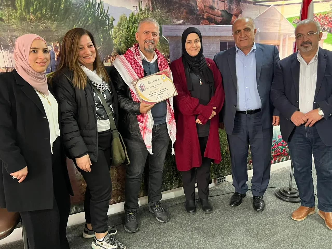 المجلس الثقافي للبقاع الغربي وراشيا الاجتماعي يكرم المرأة الفلسطينية