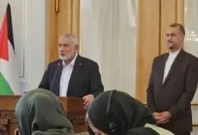 هنية من طهران: الكيان فشل في تحقيق أهدافه