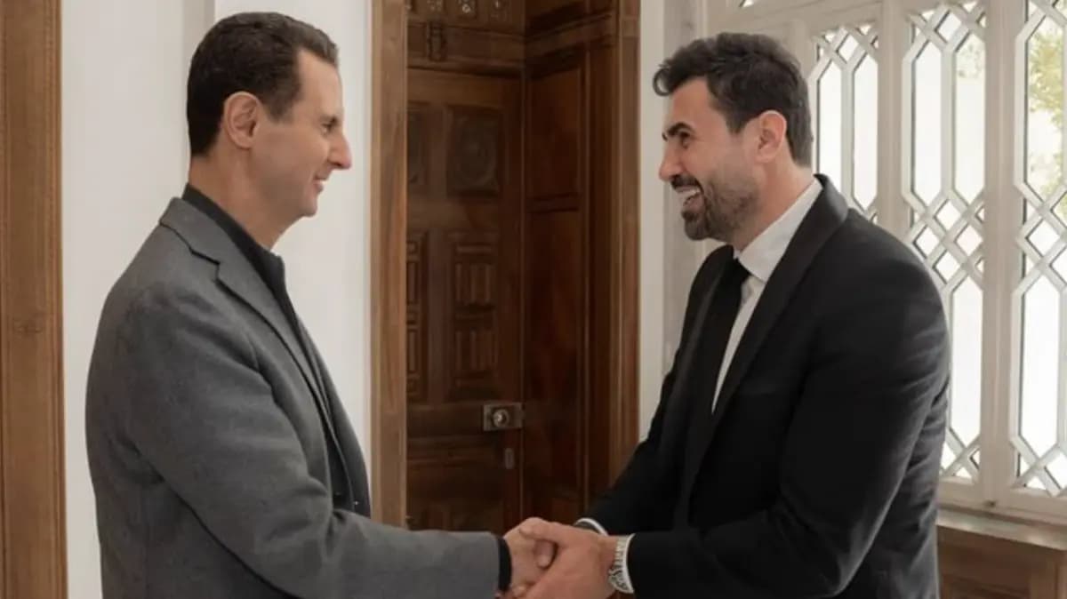 "بعد لقائه الأسد".. خالد القيش يرد
