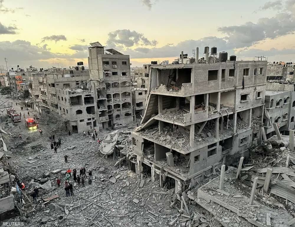 بالأرقام.. هذا ما لحق بالبنية التحتية في غـ.ـزة