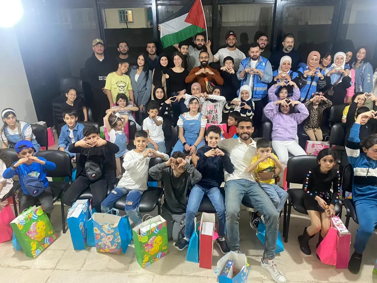 أبناءُ شهداء فلسطين في ضيافة شباب الاتحاد