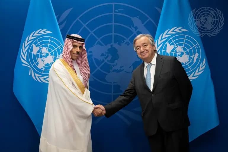 آخر مستجدات غزة بين "غوتيريش" و "بن فرحان"