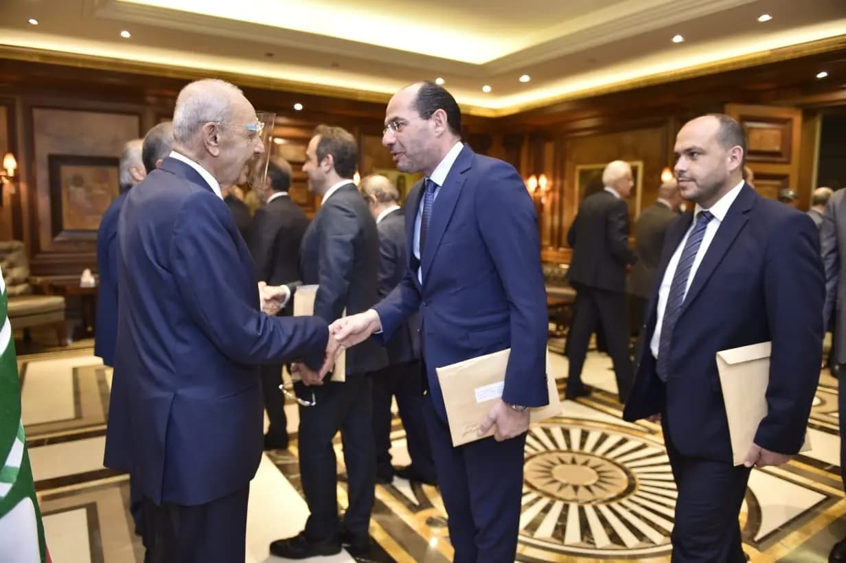 بالصور :خلال مشاركة النائب #حسن_عبدالرحيم_مراد في جلسة انتخاب #رئيس_مجلس_النواب.