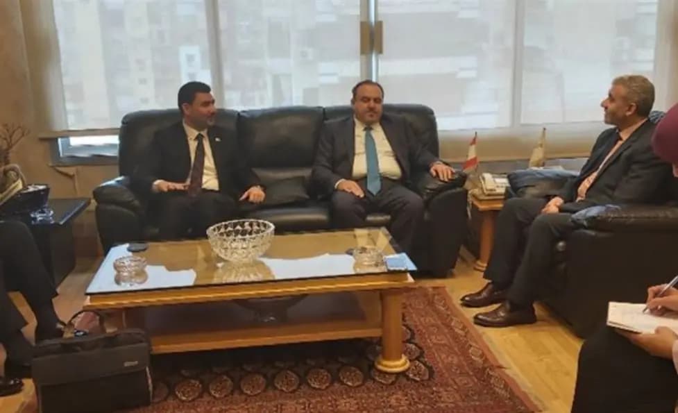 الوزير بيرم يستقبل وزير العدل والعمل في العراق: سيتم التوقيع على مذكرة ترعى العلاقة بين الوزارتين
