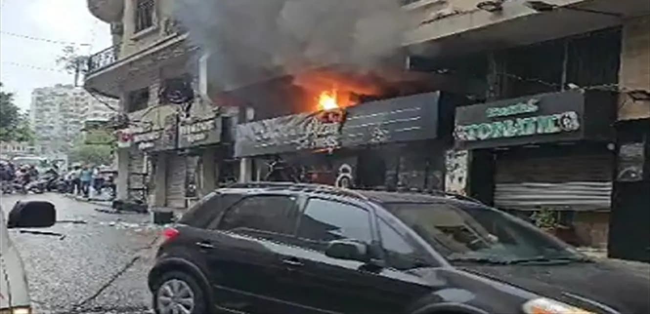 حريق داخل مطعم في بيروت.. وإصابات خطيرة