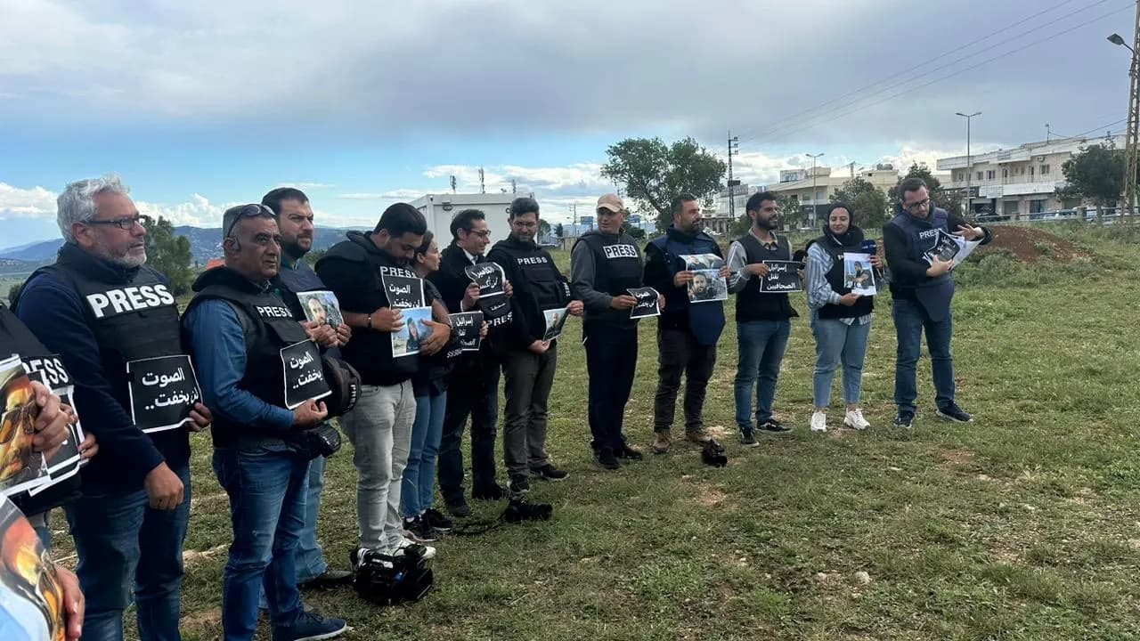 في الجنوب.. وقفة تحية لروح شهداء الصحافة