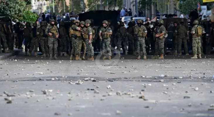 مصادر عسكرية للشرق الأوسط: ما حصل ليل الأحد كاد يدخل البلاد في الفتنة