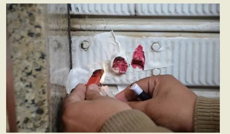 في الحدث.. إزالة بسطة خضار كبيرة يديرها سوريان