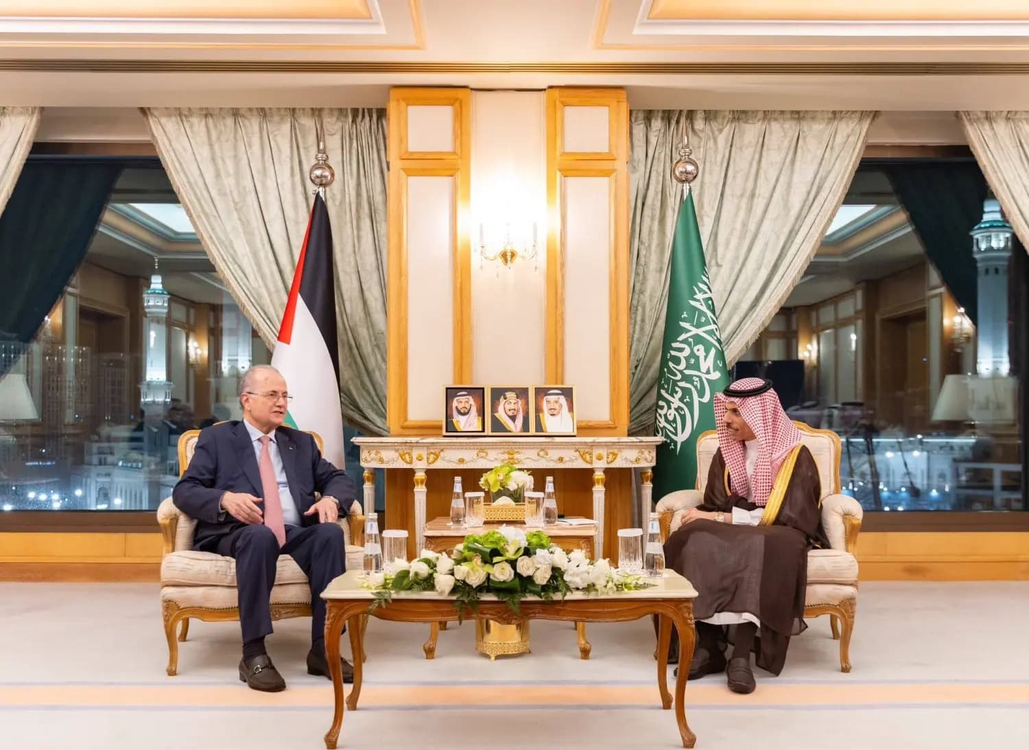 اتصال سعودي - فلسطيني.. إليكم مضمونه