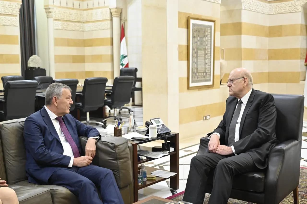 ميقاتي يستقبل قائد "اليونيفيل" ومفوض "الأونروا"