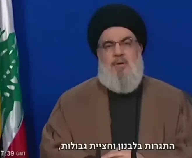 دعوات اسرائيلية لأخذ تهديدات السيد نصر الله على محمل الجد
