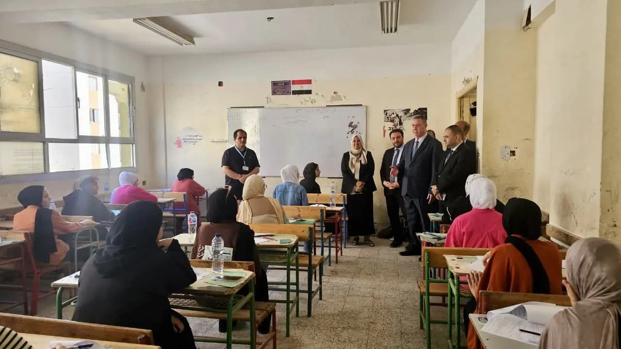 "نتيجة الحرب".. طلاب غزة يقدمون امتحانات الثانوية العامة في القاهرة