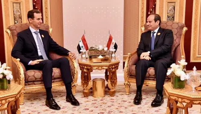 "هاتفياً".. السيسي يبحث مع الأسد مستجدات المنطقة