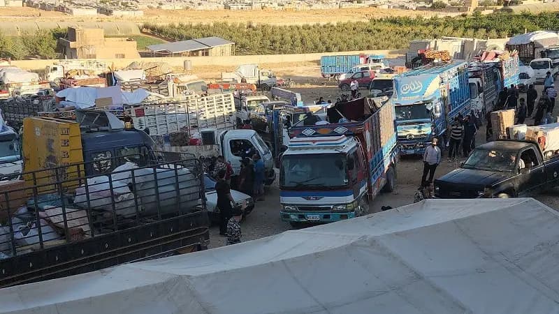 انطلاق الدفعة الثانية من الحملة الطوعية للنازحين السوريين