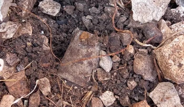 العثور على قنبلة عنقودية في هذه المنطقة