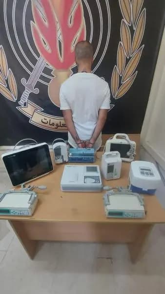 سرق 10 مستشفيات.. وهذا ما حصل