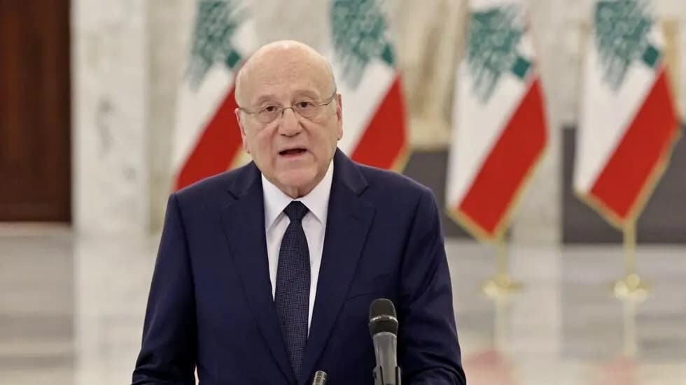 ميقاتي: ضرورة وقف التصعيد واللجوء إلى الحلول السلمية