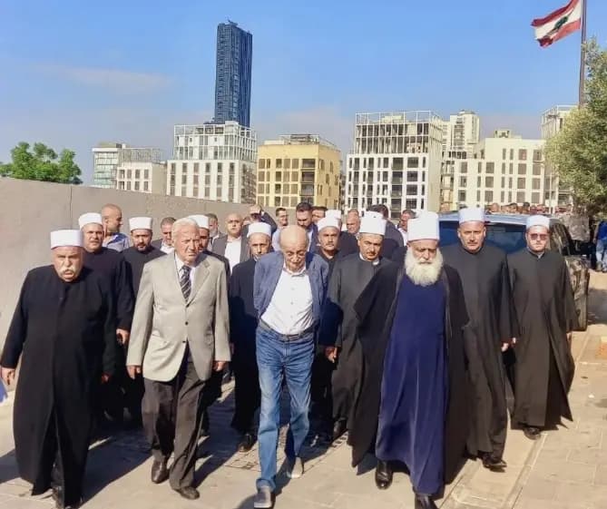 "طريق فلسطين رسمها الشهيد".. جنبلاط: نحن على هذه الطريق مستمرون