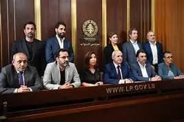 مارك ضو تحرج نواب التغيير بتسمية نواف سلام