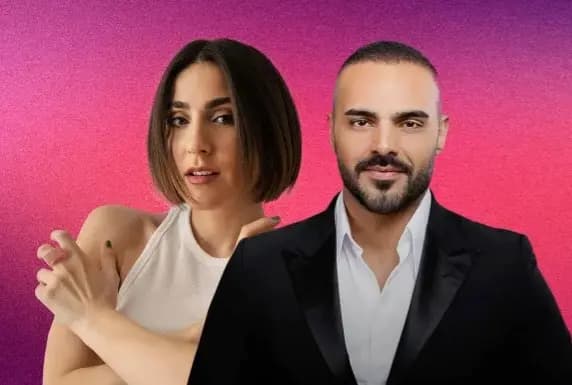 ماريلين نعمان تطبع أول وشم لجوزيف عطية
