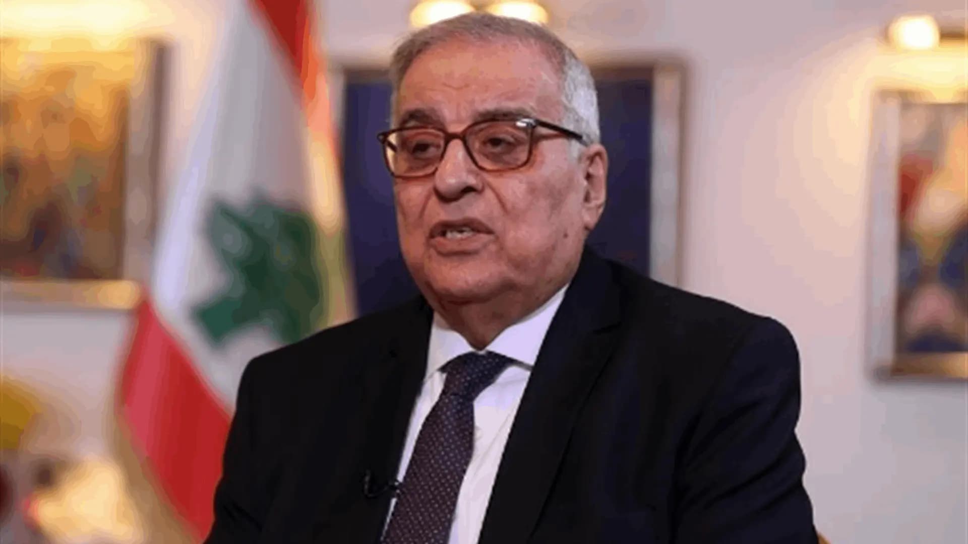 بوحبيب يلتقي بعدد من السفراء.. ويؤكد: لا تعديلات