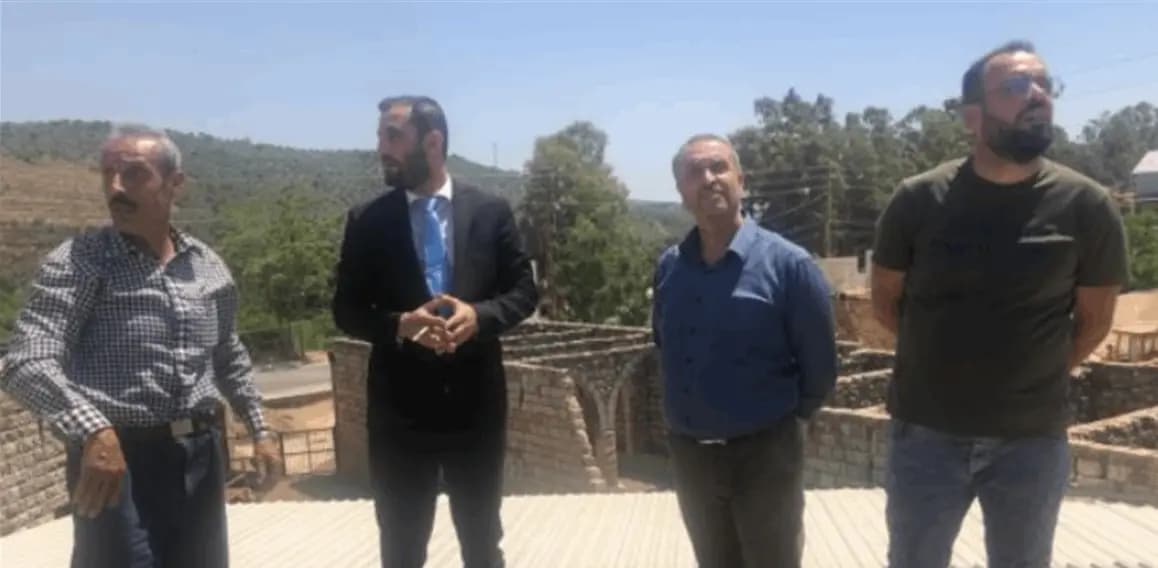 قائمقام حاصبيا عاين موقع وادي الحاصباني