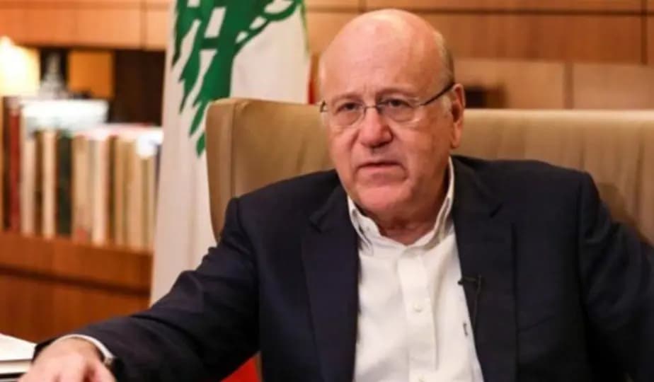 ميقاتي: لاستقبال جرحى انهيار مبنى طرابلس على نفقة وزارة الصحة