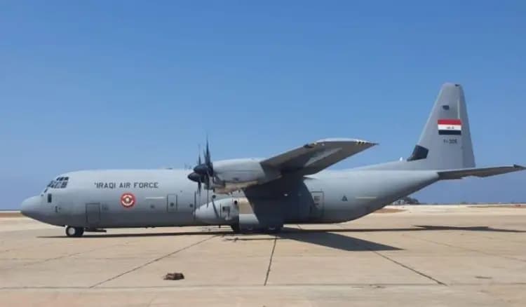 بالصور.. لبنان يستقبل أول شحنة مساعدات