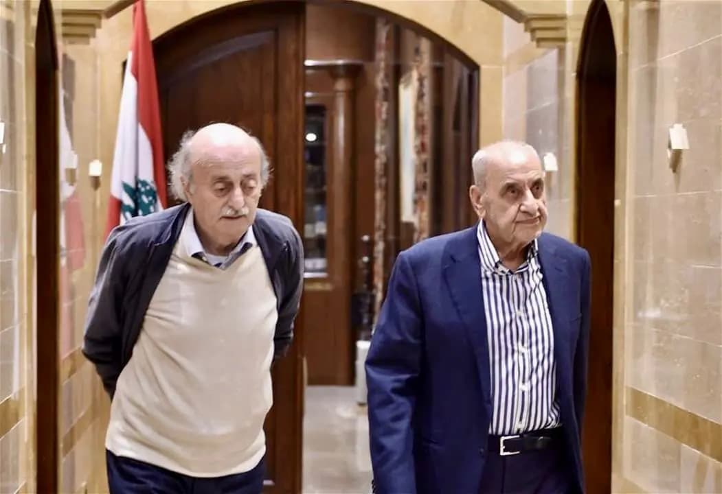 جنبلاط لبري: جبلنا جبلكم وبيوتنا بيوتكم